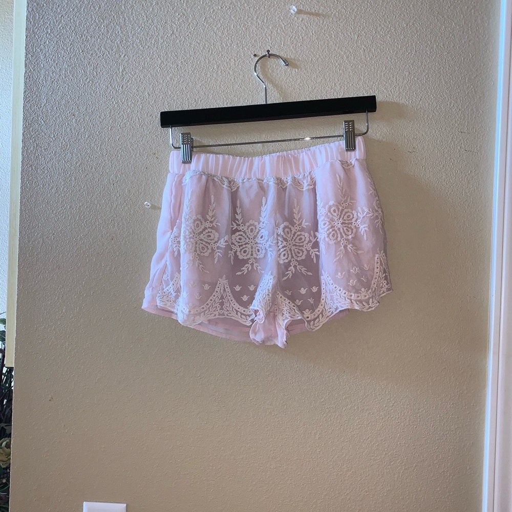 Pink shorts